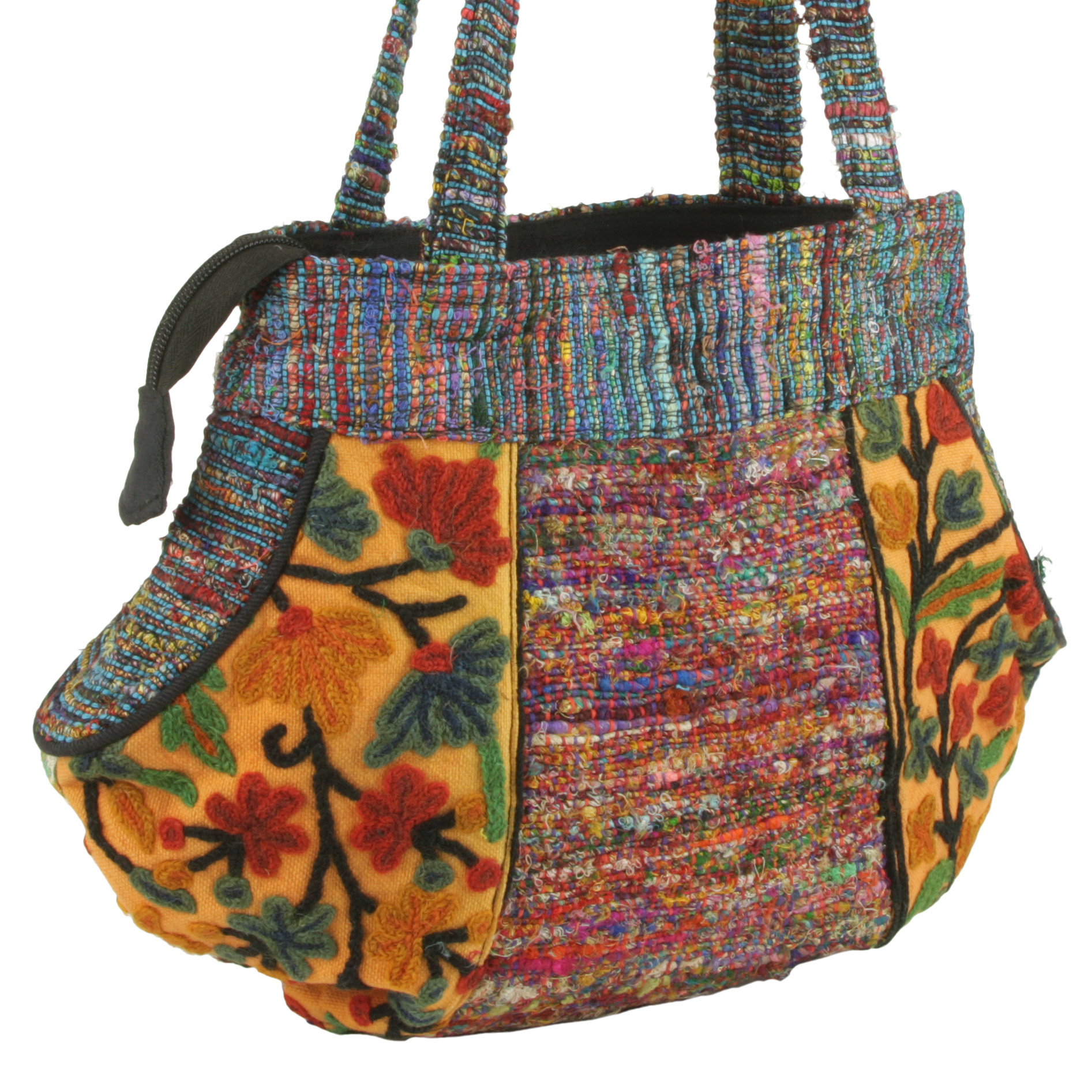 Cash & Silk Round Ladies Bag